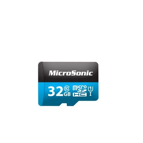 کارت حافظه MicroSDHC میکروسونیک مدل MicroSonic 533X کلاس 10 استاندارد UHS-I U1 سرعت 100MBps ظرفیت 32 گیگابایت