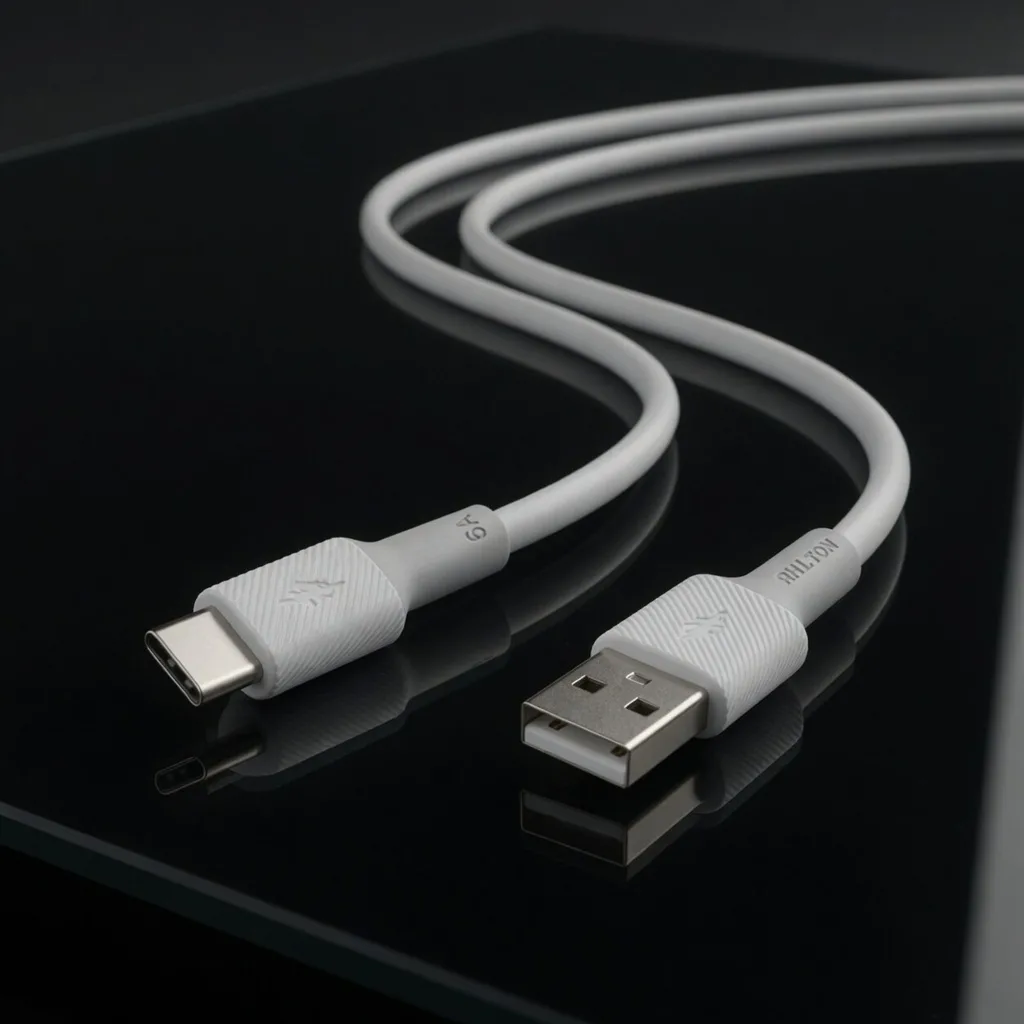 کابل TYPE C به USB TYPE A گارانتی ۱۲ ماهه ویژه ریتون