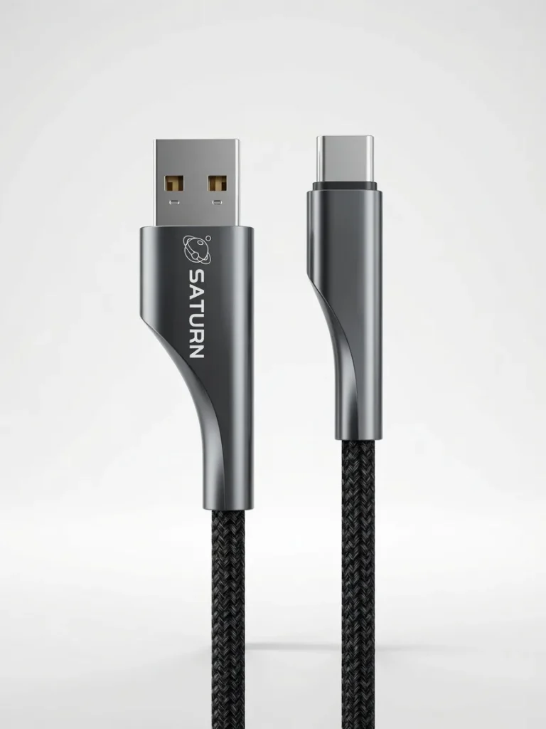 کابل شارژ سریع USB-A به تایپ سی 30 وات 1.2 متری SARURN سترن SC14C
