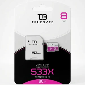 مموری تروبایت 8G مدل TRUEBYTE 533X U1 C10 گارانتی مادام العمر