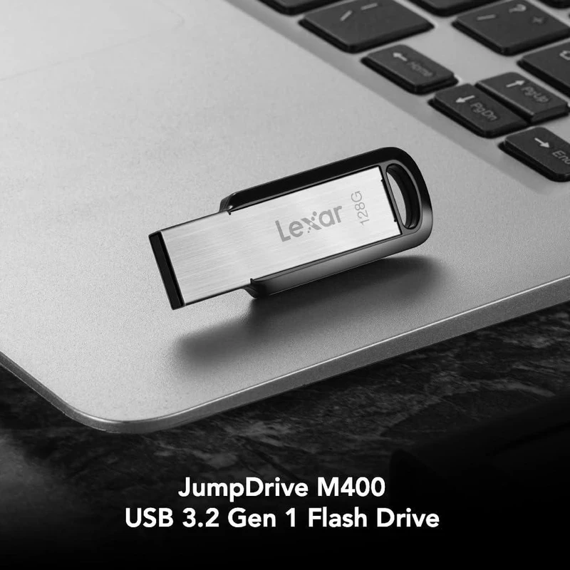 فلش مموری لکسار مدل M400 ظرفیت 128 گیگابایت رابط USB 3.0