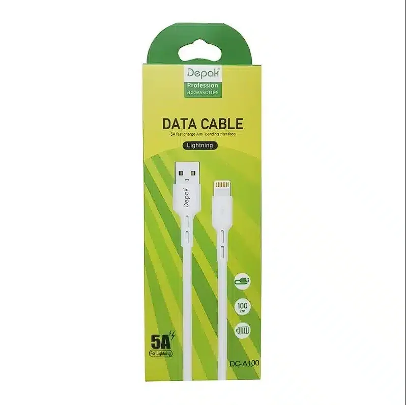 کابل فست شارژ DEPAK لایتنینگ مدل DC-A100