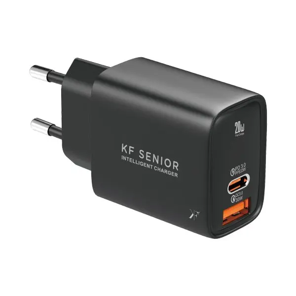 شارژر دیواری 20 وات کی اف سنیور مدل  TH-120