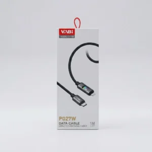 کابل Vabi مدل CA106 USB-C به لایتنینگ ۲۷ وات با PD