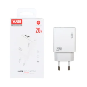 شارژر دیواری فست دو پورت VABI مدل H66 20W