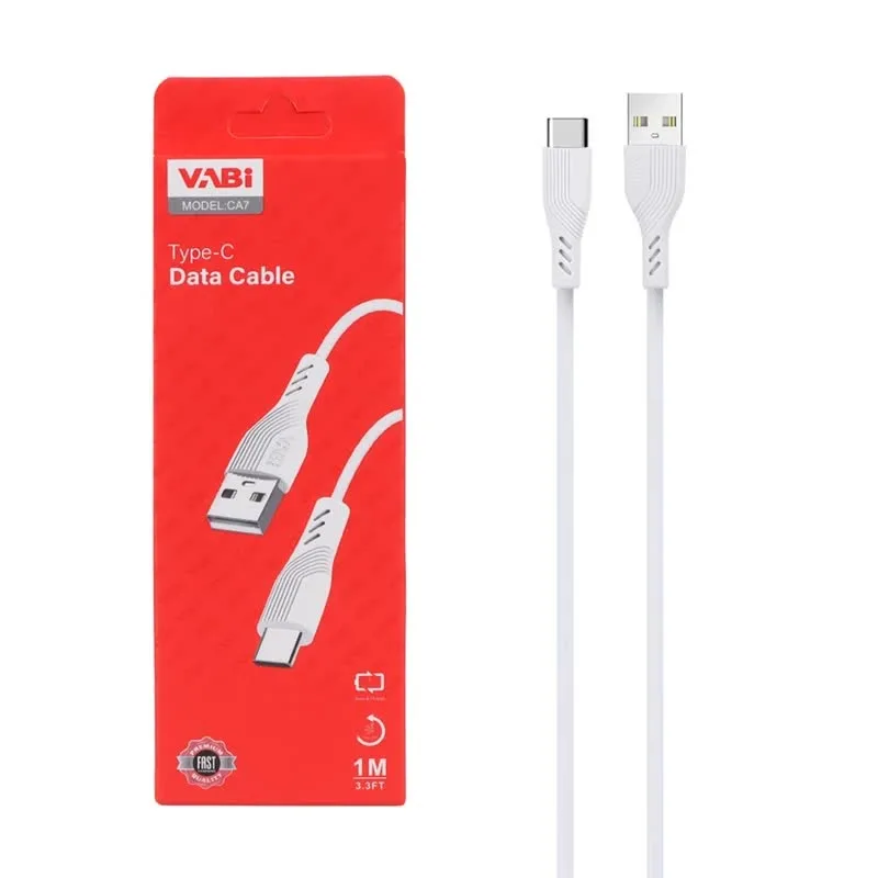کابل تبدیل USB به USB-C وابی مدل CA7 طول 1 متر