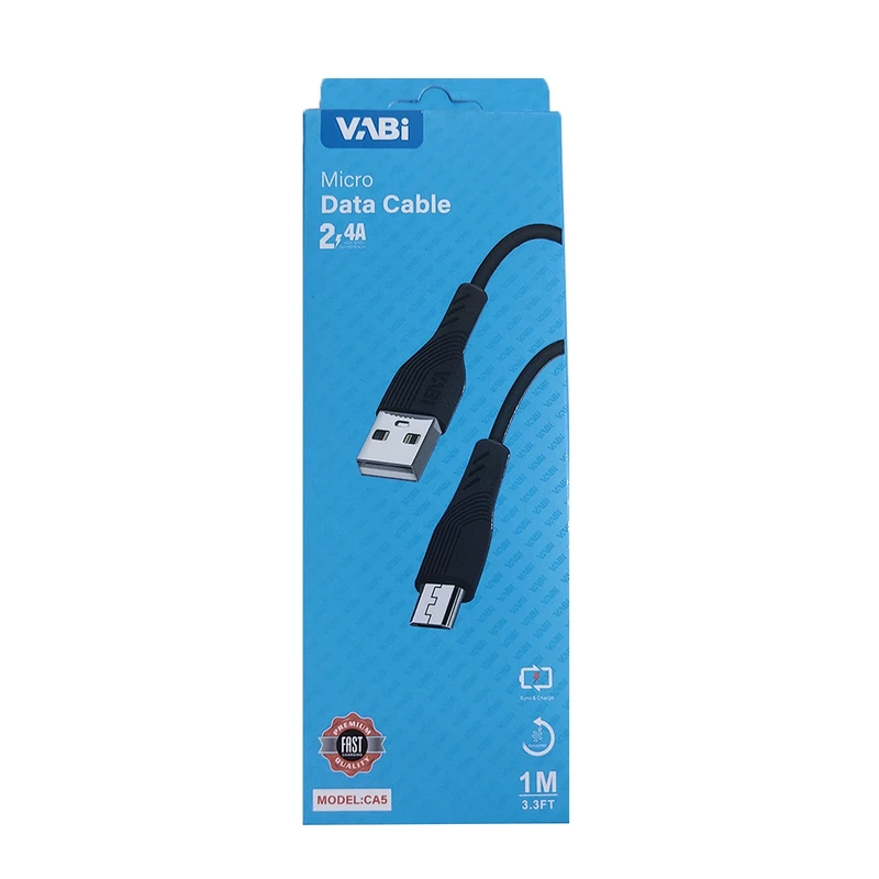 کابل تبدیل USB به microUSB وابی مدل CA5 طول 1 متر